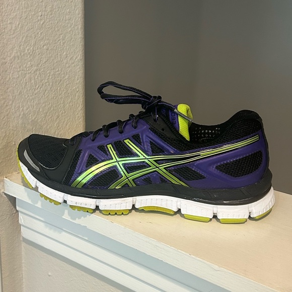 Asics Gel Neo 33 Women's Size 8.5 Black Mesh Lace Up Running Shoes T272N - Picture 4 of 13